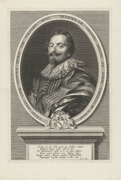 Portrait of Frederick de Marselaer by Cornelis Galle the Elder